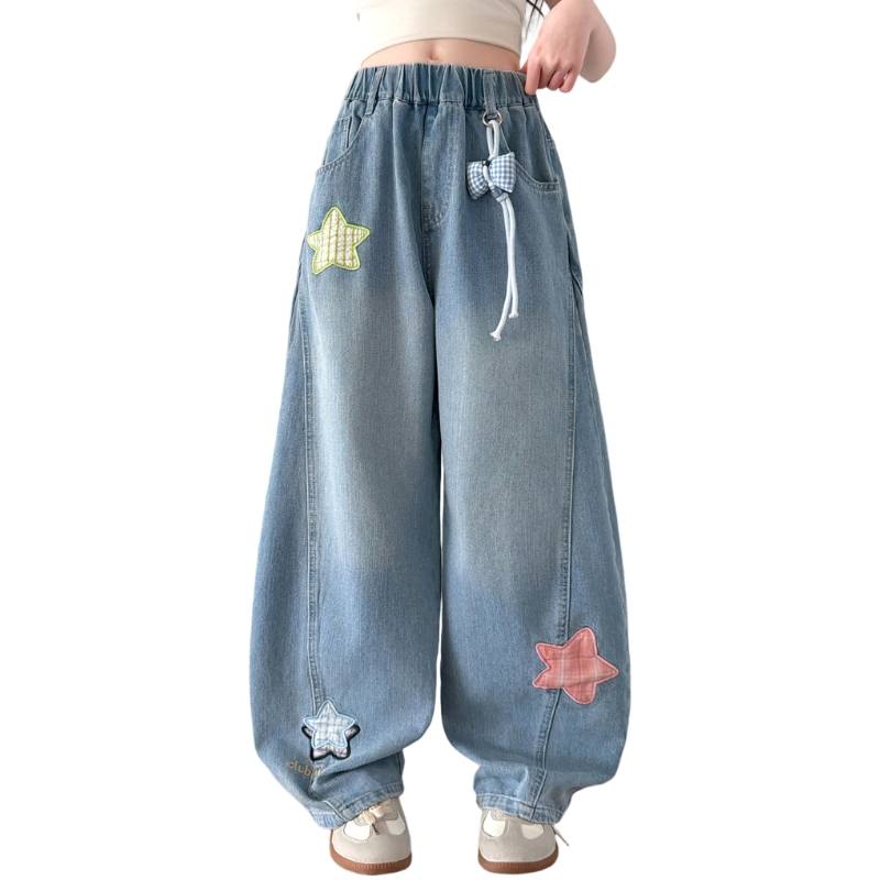 YALU YALU Grade School Jeans Thin