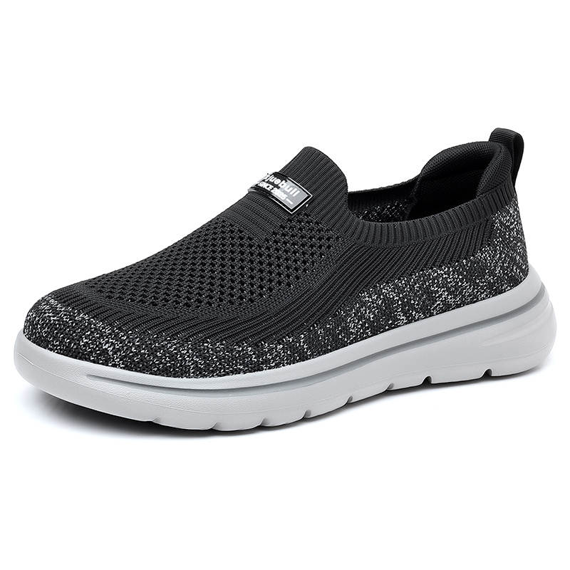 YALU Fabric Lightweight Breathable Low top Skateboard Shoes Men's