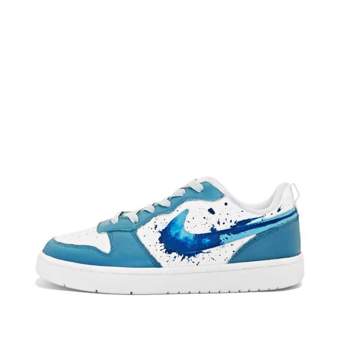 Nike Nike Court Borough Unrestrained Blue, Noble Endeavor, Good Looking, Fresh, Natural Leather Individual