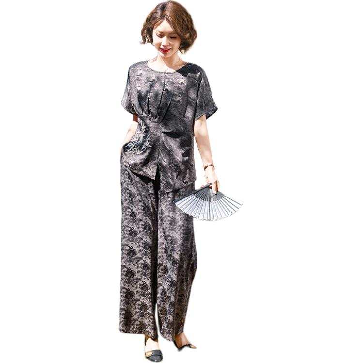 Hodo Casual Suits Women's Crew Neck Thin