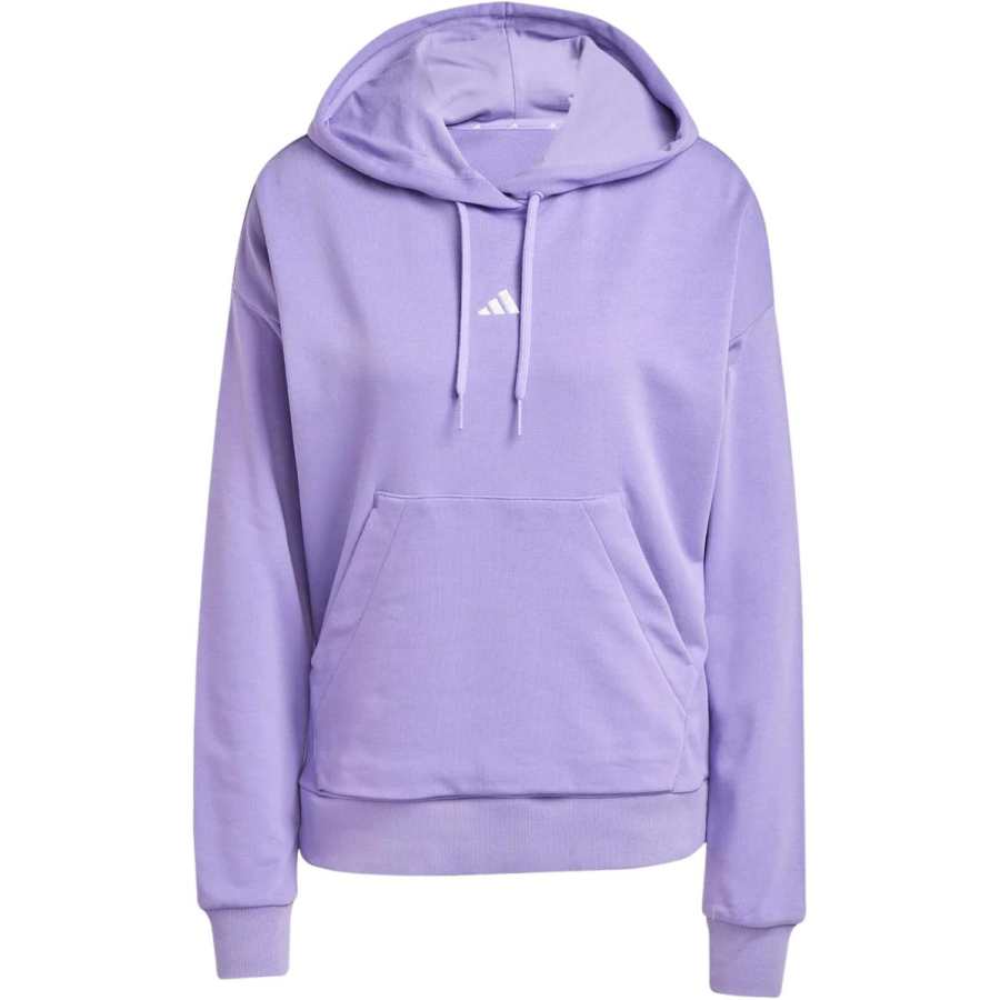 Adidas Adidas Sweatshirts Women's Purple Hooded Non Detachable Moderate
