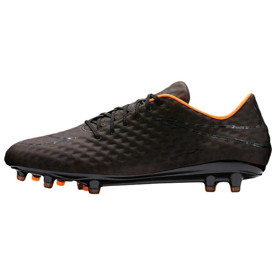 Nike Nike HyperVenom Phantom FG Firm Ground Soccer Shoes Unisex Black Orange