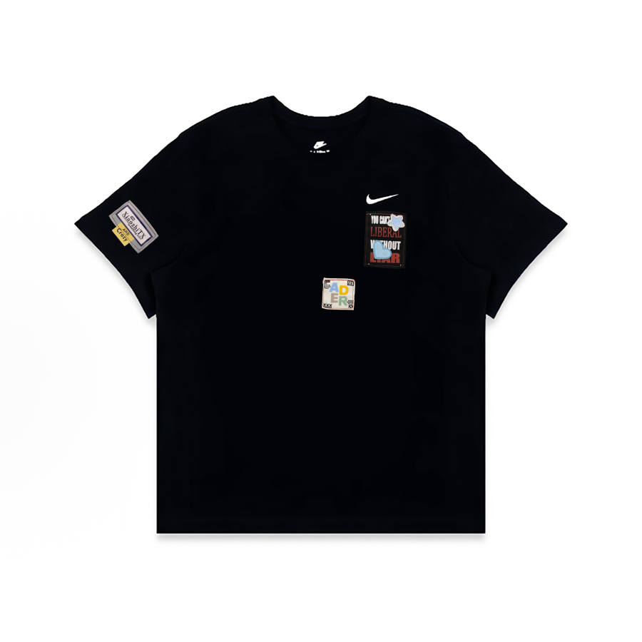 Nike Nike Sportswear T Shirts Unisex Black Crew Neck Moderate