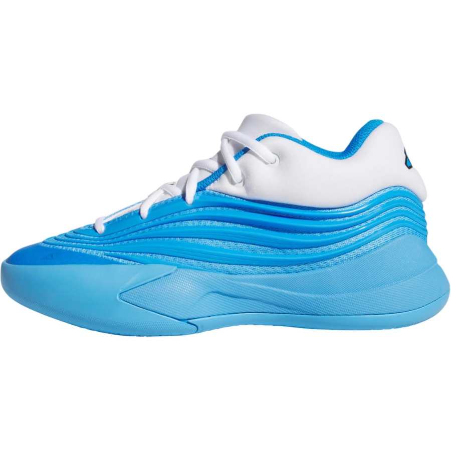 Adidas Adidas Dame 10 Mid top Children's Basketball Shoes Blue Teenagers