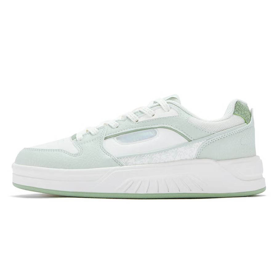 361° Voyage 4.0 Low top Skateboard Shoes Women's Feather White Ore Gray Green