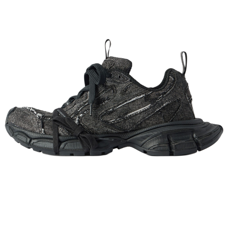 Balenciaga 3XL Low top Chunky Sneakers Men's Black
