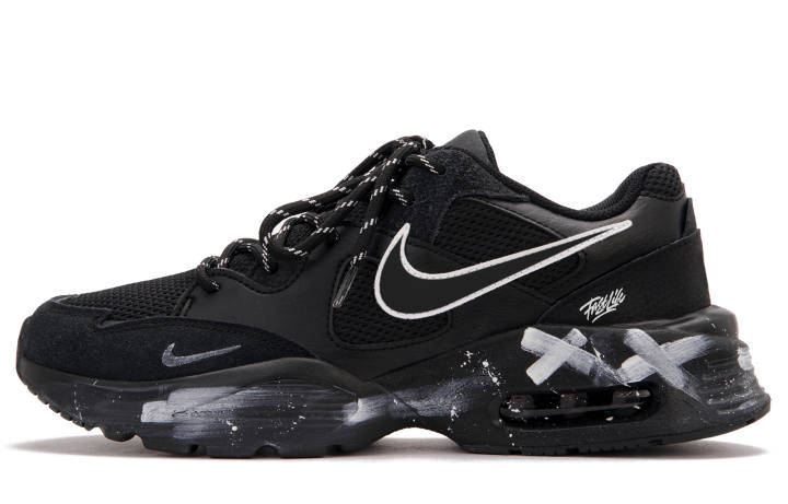 Nike Nike Air Max Fusion Low top Running Shoes Men's Black White
