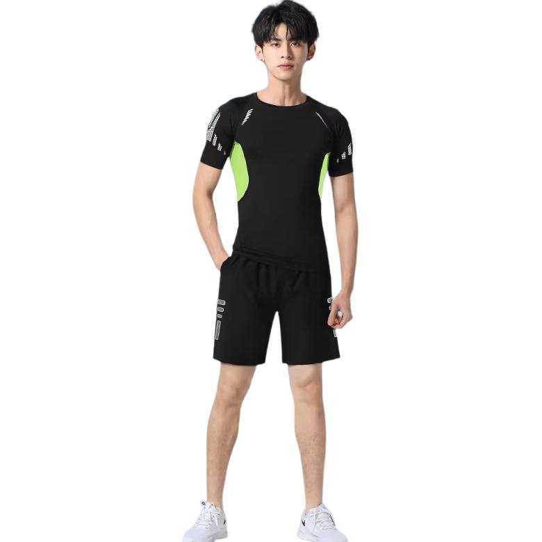 Lnga Landgre Casual Sportswear Men's Crew Neck Thin