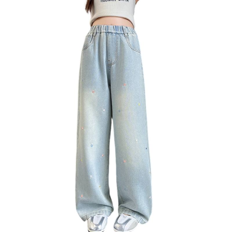 YALU YALU Grade School Jeans Thin