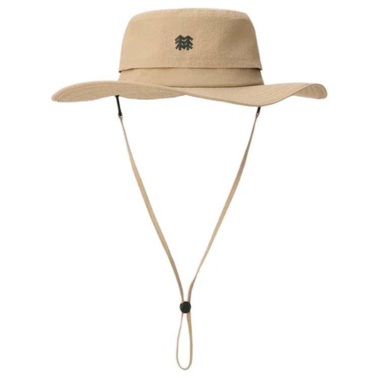 KOLON SPORT Polyamide Bucket Hats Unisex Beige Yellow/Black