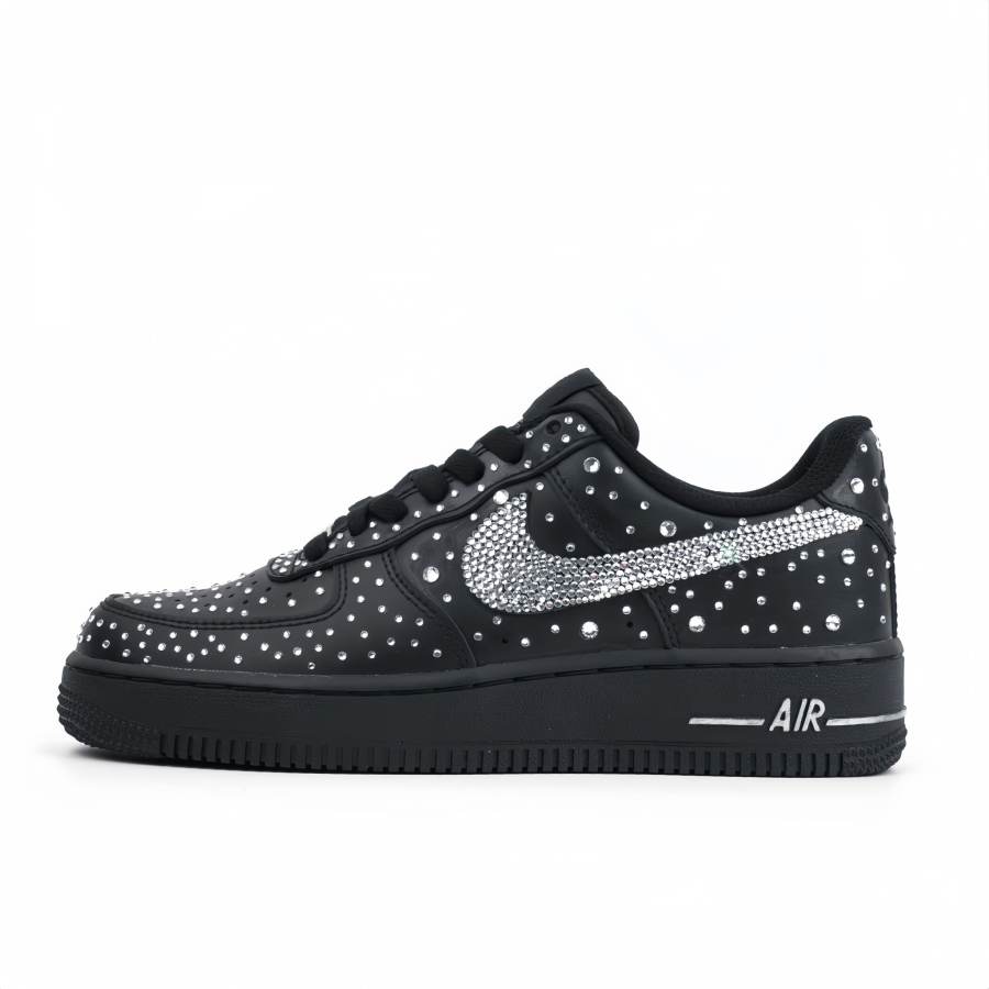 Nike Nike Air Force 1 Slip Resistant Low top Skateboard Shoes Women's Black