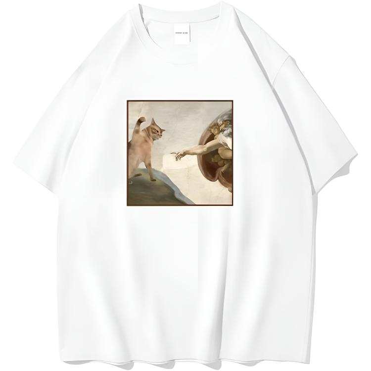 Lnga Landgre T Shirts Unisex Crew Neck Moderate Straight Fit