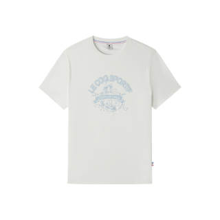Le Coq Sportif T Shirts Men's Crew Neck Moderate Straight Fit