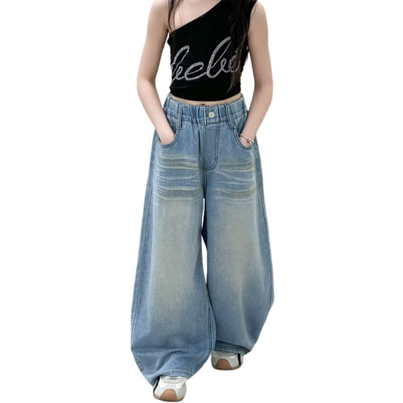 YALU YALU Grade School Jeans Thin