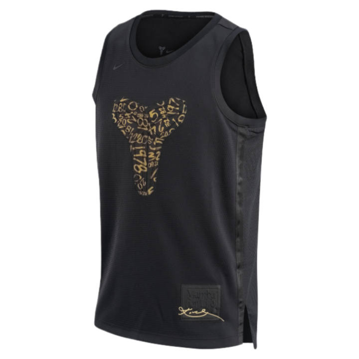 Nike Nike Basketball Jerseys Men's Black/Gold Metallic Moderate