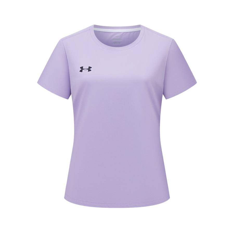 Under Armour Short Sleeved T Shirts Women's Purple
