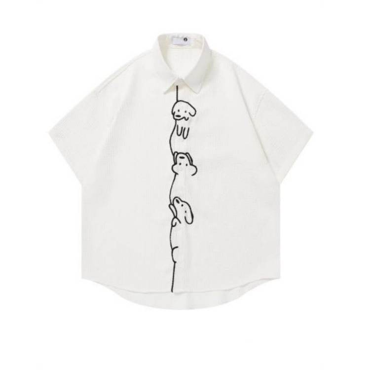 Lnga Landgre Shirts Unisex Lapel Thin Other