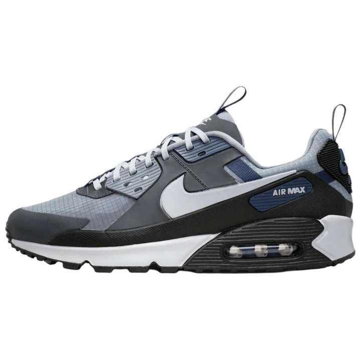 Nike Nike Air Max 90 Running Shoes Men's Gray Black White