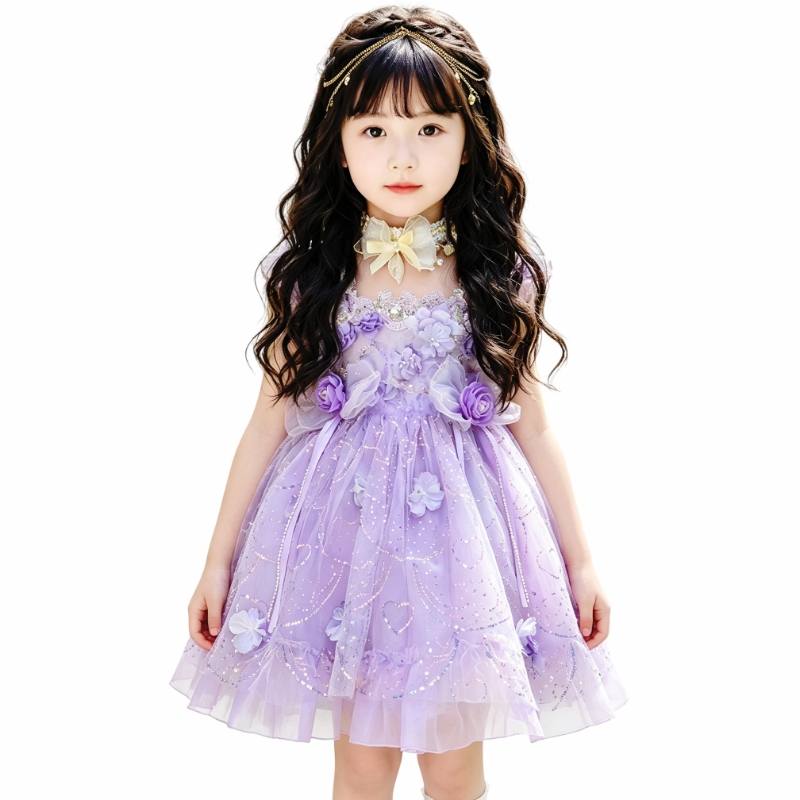 YALU Dress Children Aged 3 7 Years Old