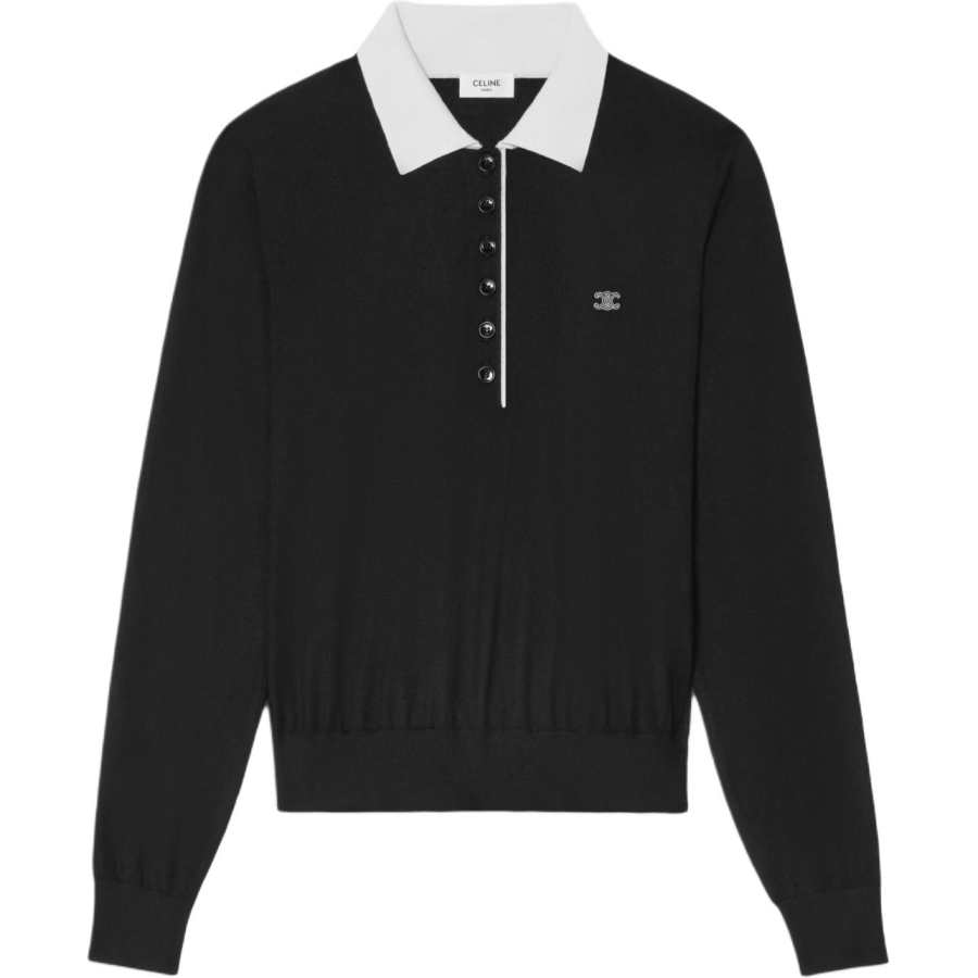 CELINE CELINE Triomphe SS26 Cashmere Sweater Women's