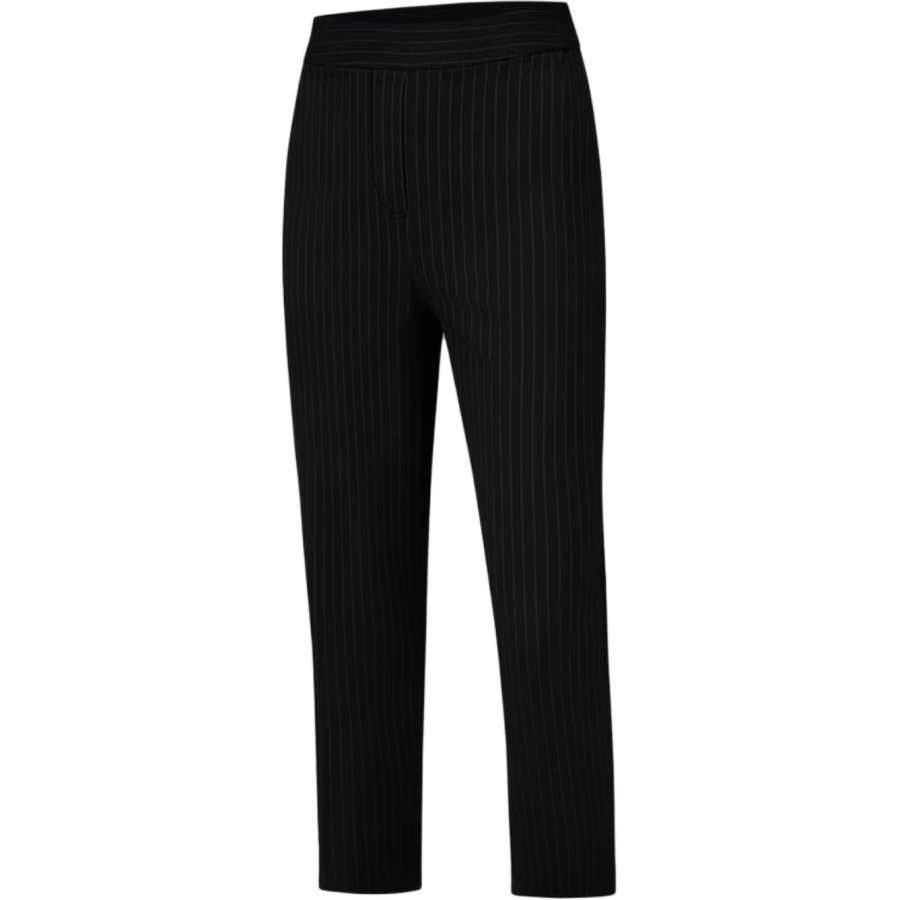 Lululemon Casual Pants Women's Black/Light Ivory White/BLK/LTIV Moderate Straight Fit Pants