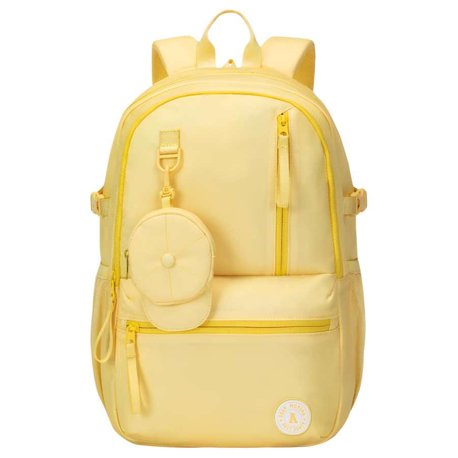 ANTA Anta Fabric Backpack Regular Unisex Persimmon Yellow