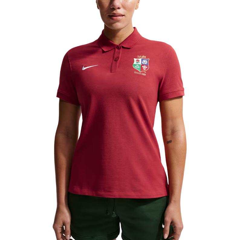 Nike Nike Club Polo Shirts Women's Pepper Red Polo Collar Moderate Other
