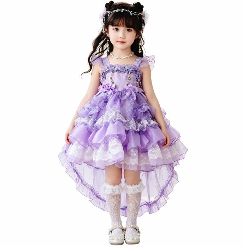 YALU Dress Children Aged 3 7 Years Old