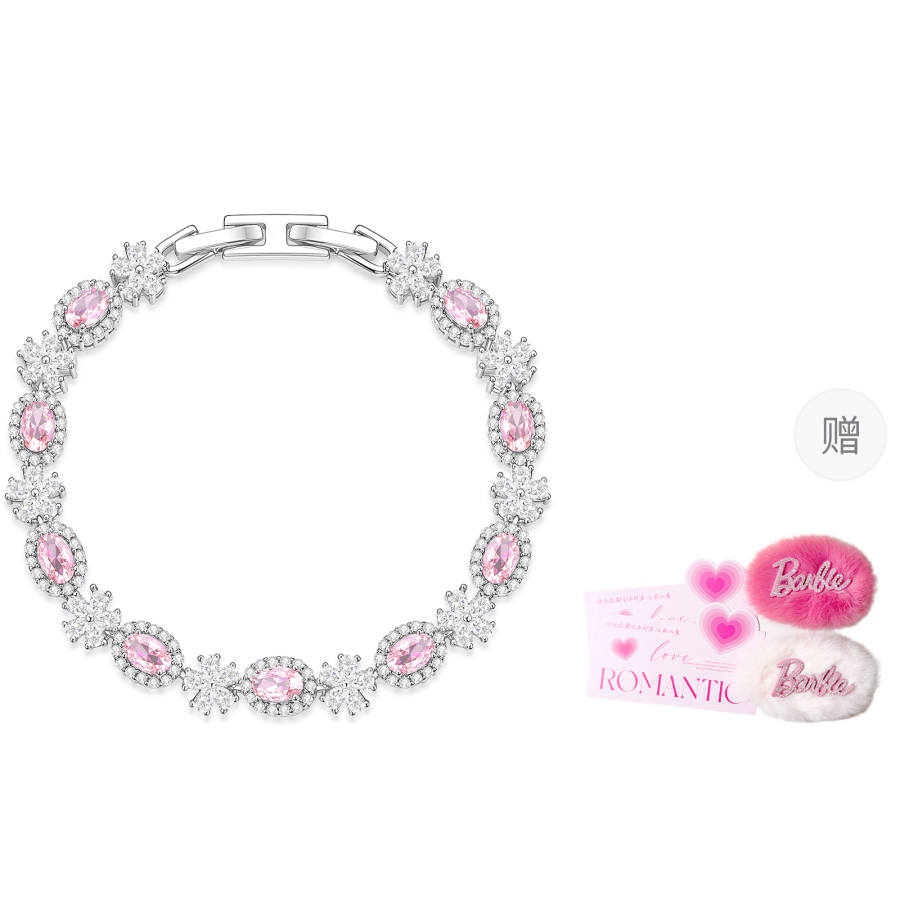 Barbie Clear Quartz Bracelets Women's