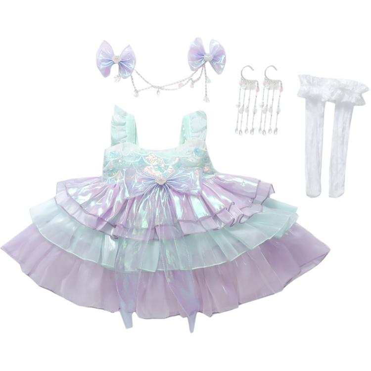 YALU Dress Children Aged 3 7 Years Old