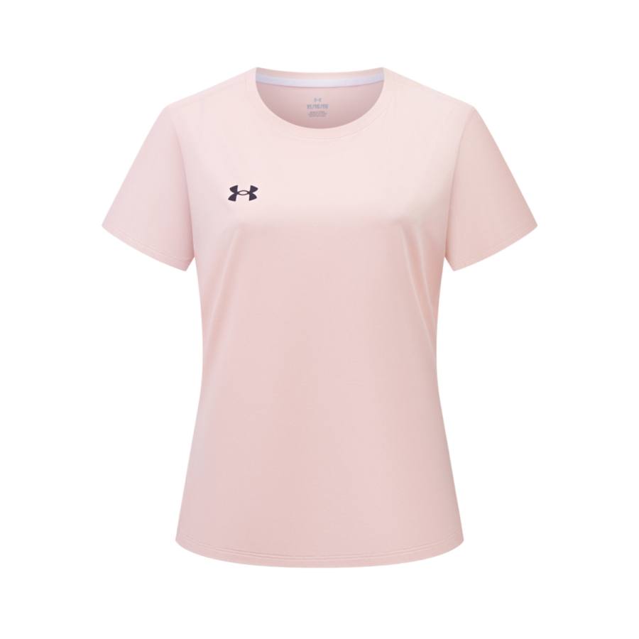 Under Armour Short Sleeved T Shirts Unisex Pink
