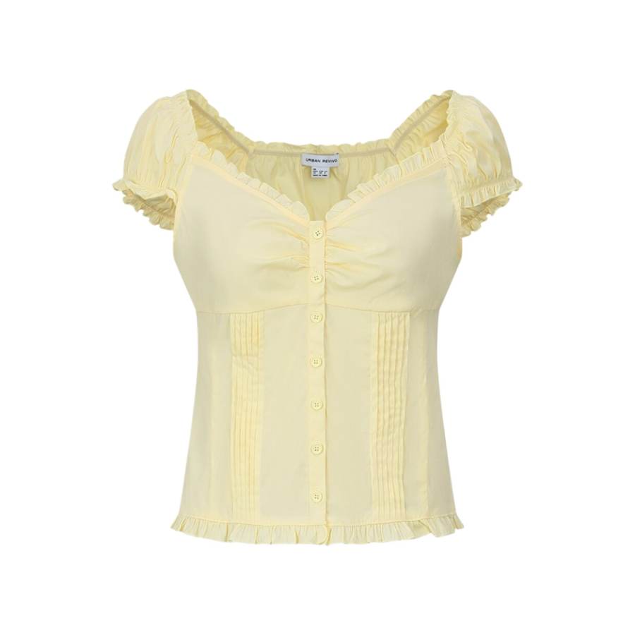 URBAN REVIVO Shirts Women's V Neck