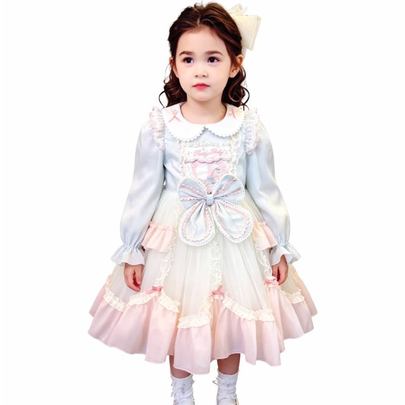 YALU Dress Children Aged 3 7 Years Old