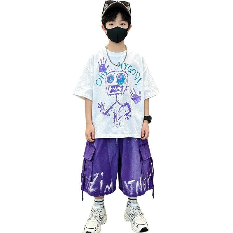 Lanza Boys Summer Clothing Sets Summer Style Teenagers