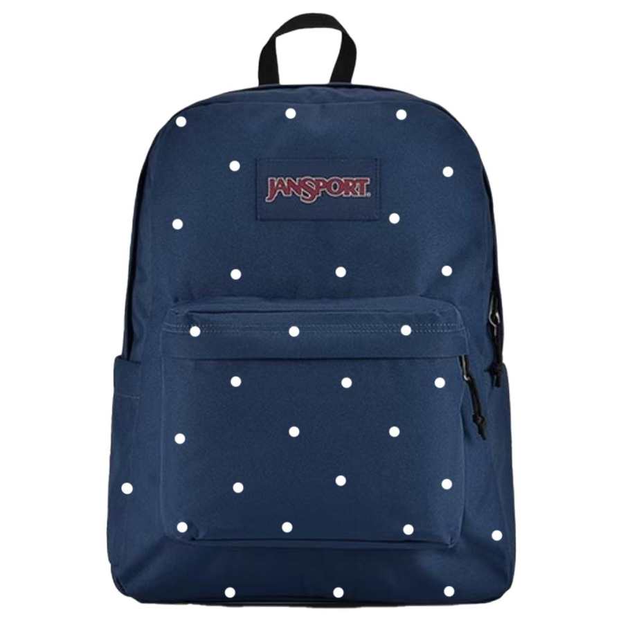JanSport JanSport Polyester Bite Backpack Regular Unisex Navy Blue