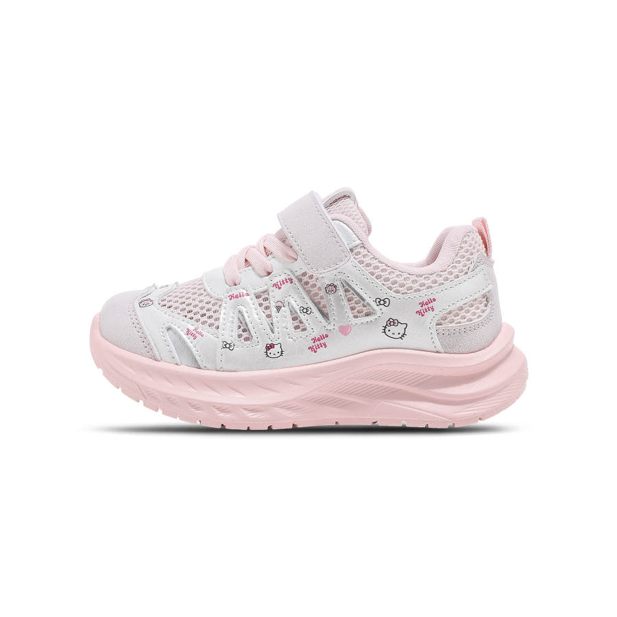 Sanrio Hello Kitty Synthetic Leather Slip Resistant Breathable Lightweight Cushioning Low top Kids' Outdoor Shoes Kids'