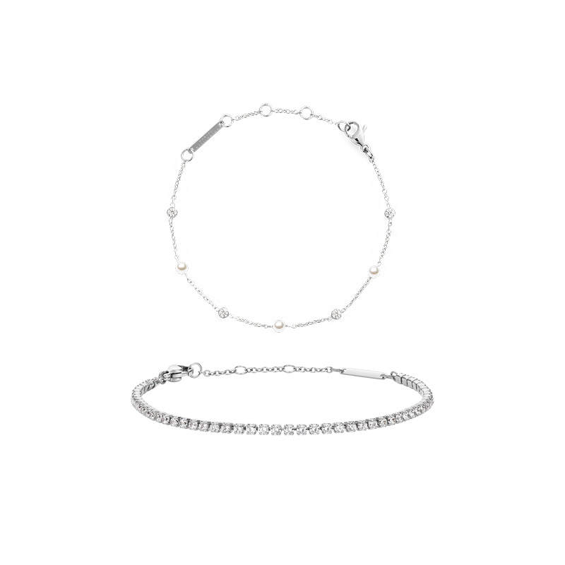DW/DanielWellington Daniel Wellington Synthetic Cubic Zirconia Alloy Bracelets Women's