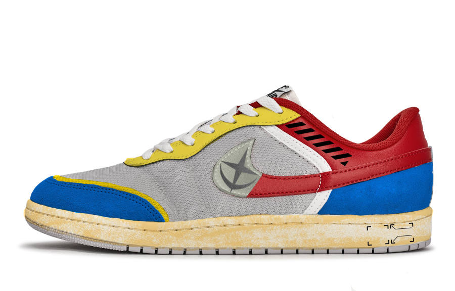 Jordan Jordan Air Jordan Skyline 811 Manufacturing, White Demon Low top Skateboard Shoes Men's Gray White Red Yellow Blue