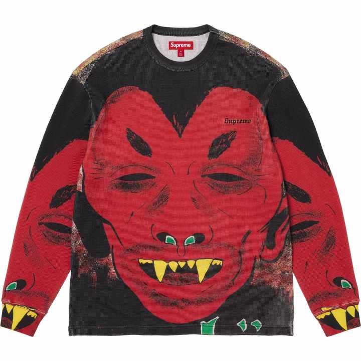 Supreme Supreme x Mike Kelley SS26 WEEK8 Thermal T Shirt Unisex
