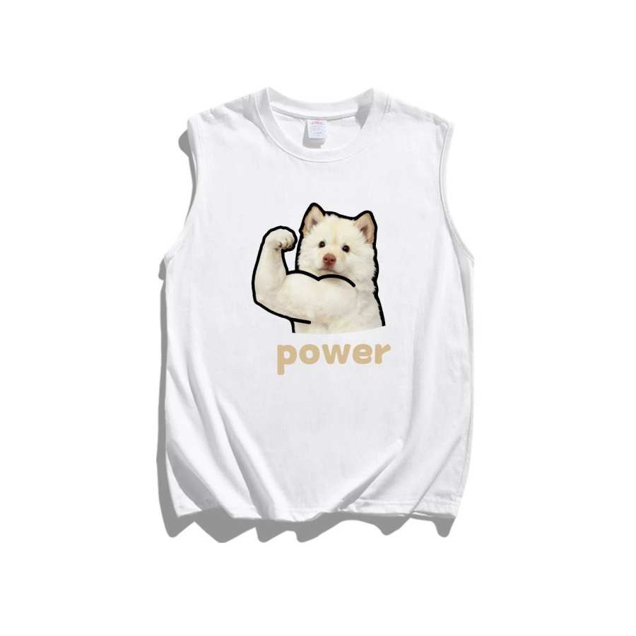 Lnga Landgre Tank Tops Unisex Crew Neck Thin Sleeveless