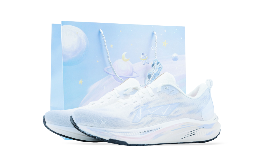 Li-Ning Li Ning Red Hare 8 Cushioning Slip Resistant Abrasion Resistant Low top Physical Fitness Test & Exam Racing