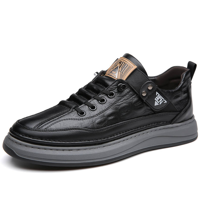 YALU Lightweight Breathable Low top Skateboard Shoes Men's