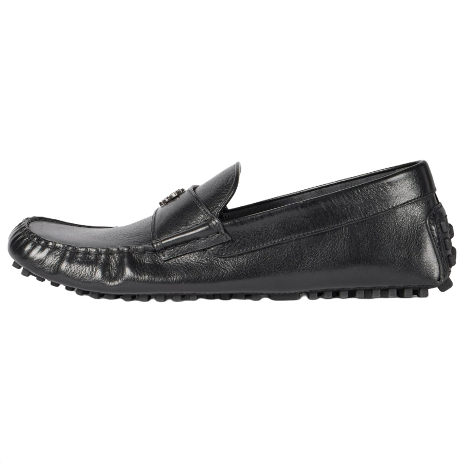 GUCCI Generation Gommino Loafers Men's Black