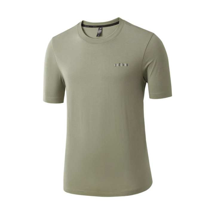 Adidas Adidas T Shirts Men's Olive Green Crew Neck