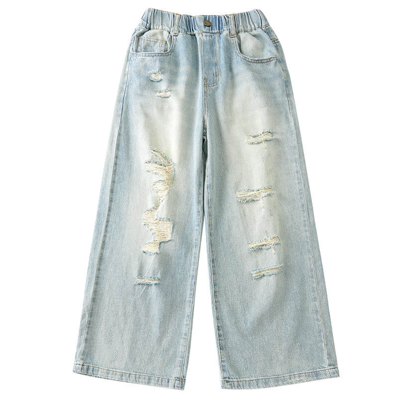 YALU YALU Grade School Jeans Thin