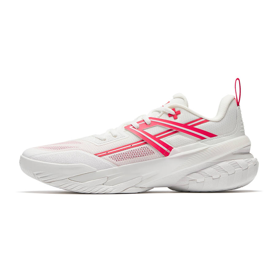 Anta Airspace 6 Perfect Score Cushioning Breathable Low top A FLASHEDGE Cement Killer Basketball Shoes Men's White Red