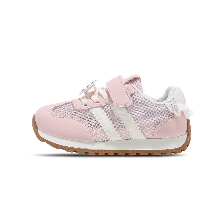 Sanrio x Hello Kitty Synthetic Leather, Textile Breathable Lightweight Cushioning Low top Kids Lifestyle Shoes Kids'