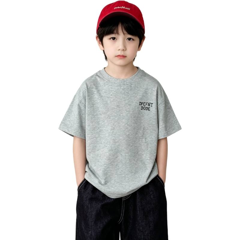 YALU Kids T Shirts Crew Neck Thin