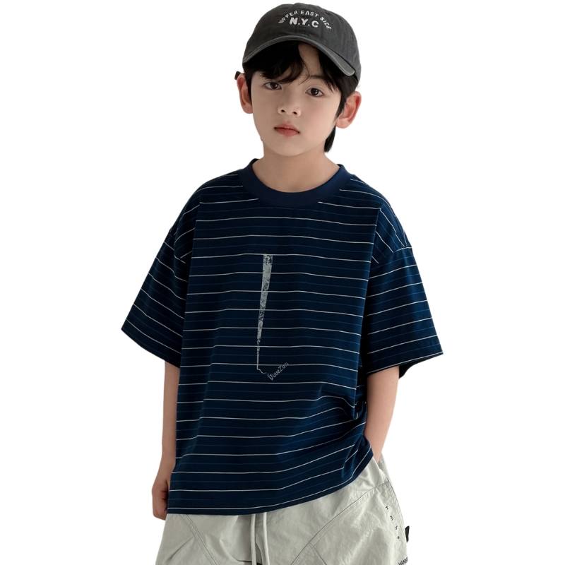 YALU Grade School T Shirts Crew Neck Moderate