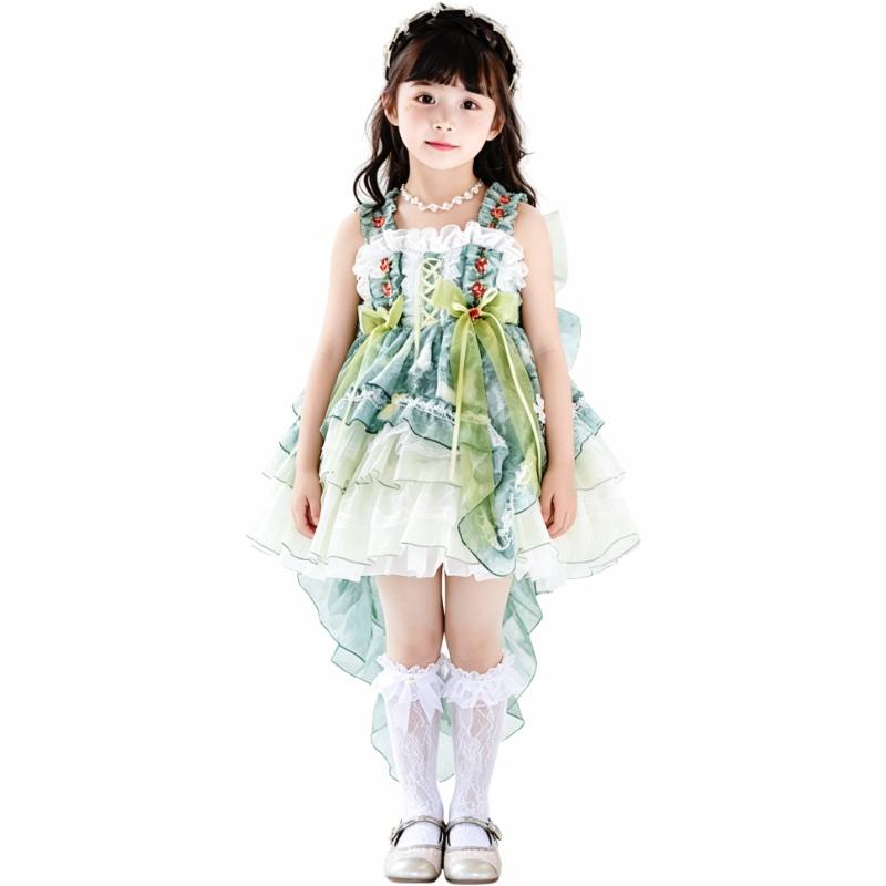 YALU Dress Children Aged 3 7 Years Old
